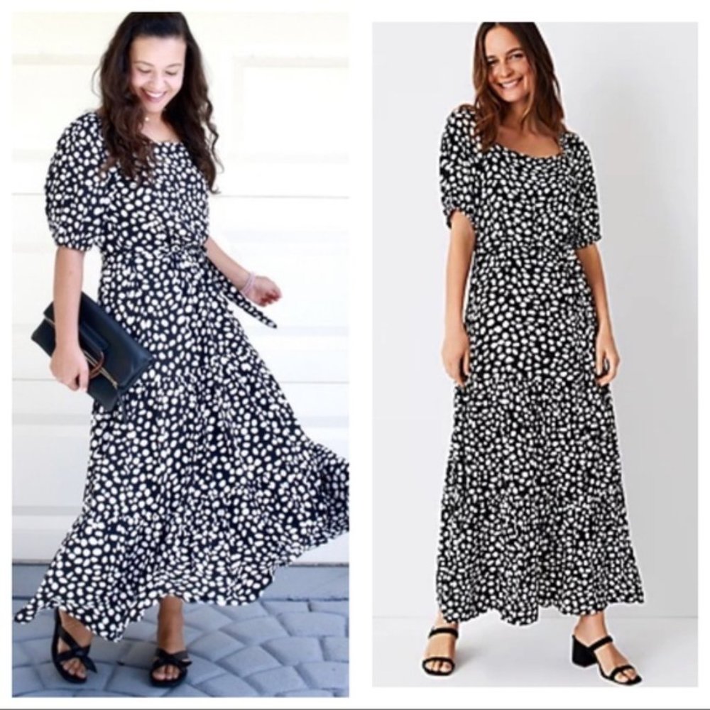 Ann Taylor New With Tags Leopard Print Dress XXS Petite